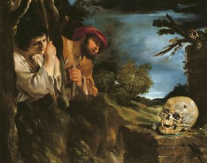 Et in Arcadia ego door Giovanni Francesco Barbieri
